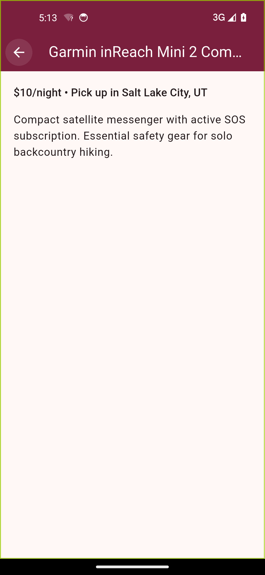 Same app, item detail — real content, real capture
